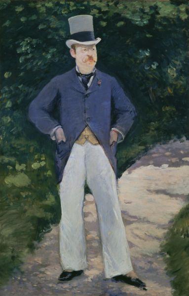 Edouard Manet Portrait of Monsieur Brun oil painting image
